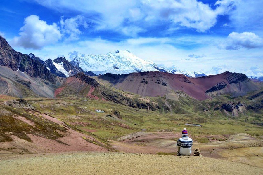 1-day vinicunca rainbow mountain hike,vinicunca mountain peru